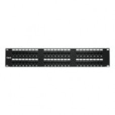 iStarUSA 48 Ports 2U Cat6 Patch Panel - 48 x RJ-45 - 48 Port(s) - 48 x RJ-45 - 48 x RJ-11 - 2U High - 19" Wide - Rack-mountable - TAA Compliance WA-PP48-C6