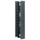 Panduit NetRunner Vertical Cable Manager - Rack Cable Management Panel - Black - 1 Pack - 45U Rack Height - TAA Compliance WMPV45E