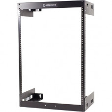 Legrand Group Ortronics Rack Frame - 15U Rack Height - Wall Mountable Open Frame - Black Textured Powder Coat WMRF-15-12