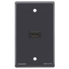 Kramer WP-H1M HDMI Faceplate - 1-gang - 1 x HDMI Port(s) WP-H1M