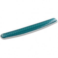 3m &trade; Gel Wrist Rest for Keyboard, Chevron Green - Chevron Green - 0.75" x 18" x 2.75" Dimension - Gel, Rubber - 1 Pack - TAA Compliance WR308GR