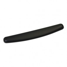 3m Gel Wrist Rest for Keyboard, w/ Antimicrobial Protection, Leatherette, Black (2 3/4" x 18" x 3/4") WR309LE