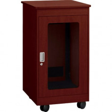 Chief F1-series YF1F2828H Rack Cabinet - 28U Wide - Mahogany - Steel, Wood - 500 lb x Maximum Weight Capacity YF1F2828H