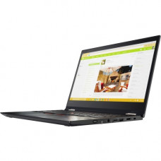 Lenovo ThinkPad Yoga 370 20JJS17900 13.3" Touchscreen 2 in 1 Notebook - 1920 x 1080 - Core i5 i5-7200U - 8 GB RAM - 180 GB SSD - Black - Windows 10 Pro 64-bit - Intel HD Graphics 620 - In-plane Switching (IPS) Technology - English (US) Keyboard - Blu