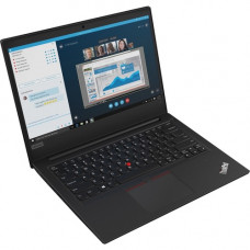 Lenovo ThinkPad E495 20NES1KA00 14" Notebook - Full HD - 1920 x 1080 - AMD Ryzen 7 3700U Quad-core (4 Core) 2.30 GHz - 8 GB RAM - 256 GB SSD - Glossy Black - Windows 10 Pro - AMD Radeon Vega 10 Graphics - In-plane Switching (IPS) Technology - English