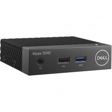 Dell 3000 3040 Thin ClientIntel Quad-core (4 Core) 1.44 GHz - 2 GB RAM - 16 GB Flash - Gigabit Ethernet - Wyse Thin OS 9.1 - DisplayPort - Network (RJ-45) - 4 Total USB Port(s) - 3 USB 2.0 Port(s) - 24 W 225XT