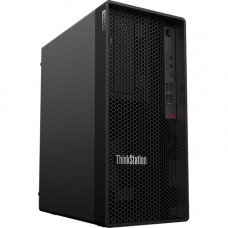 Lenovo ThinkStation P350 30E30076US Workstation - 1 x Intel Core i7 Octa-core (8 Core) i7-11700 11th Gen 2.50 GHz - 16 GB DDR4 SDRAM RAM - 512 GB SSD - Tower - Intel W580 Chip - Windows 10 Pro 64-bit - NVIDIA RTX A4000 16 GB Graphics - DVD-Writer - Serial