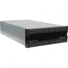 Lenovo ThinkSystem SR950 7X13A006NA 4U Rack Server - 4 x Xeon Platinum 8176M - 3 TB RAM HDD - 20 TB (2 x 400 GB) SSD, (5 x 3.84 TB) SSD - 12Gb/s SAS, Serial ATA Controller - 8 Processor Support - 0, 1, 5, 6, 10, 50, 60, JBOD RAID Levels - Matrox G200 16 M
