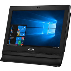 Micro-Star International  MSI PRO 16T 10M-013US All-in-One Computer - Celeron 5205U - 4 GB RAM - 256 GB SSD - 15.6" 1366 x 768 Touchscreen Display - Desktop - Black - Windows 10 Home - Intel HD Graphics 620 - Wireless LAN - Bluetooth PRO16T10M013