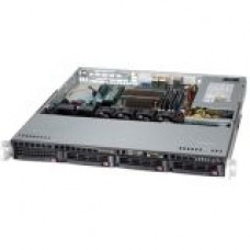 Supermicro SuperServer 5018D-MTLN4F Barebone System - 1U Rack-mountable - Intel C224 Chipset - Socket H3 LGA-1150 - 1 x Processor Support - Black - 32 GB DDR3 SDRAM DDR3-1600/PC3-12800 Maximum RAM Support - Serial ATA/300, Serial ATA/600 RAID Supported Co