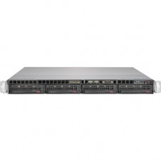 Supermicro SuperServer 5018R-M Barebone System - 1U Rack-mountable - Intel C612 Express Chipset - Socket LGA 2011-v3 - 1 x Processor Support - Black - 512 GB DDR4 SDRAM DDR4-2133/PC4-17000 Maximum RAM Support - Serial ATA/600 RAID Supported Controller - A