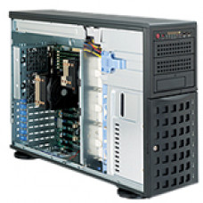 Supermicro SuperServer 7046T-6F Barebone System - 4U Tower - Intel 5520 Chipset - Socket B LGA-1366 - Black - 192 GB DDR3 SDRAM DDR3-1333/PC3-10600 Maximum RAM Support - Serial ATA/300, Serial Attached SCSI (SAS) RAID Supported Controller - Matrox G200eW 