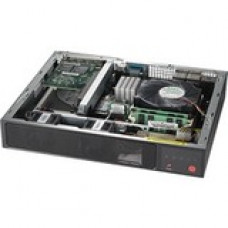 Supermicro SuperServer E300-9C Barebone System Mini PC - Intel Q370 Chipset - Socket H4 LGA-1151 - 1 x Processor Support - Black - 32 GB DDR4 SDRAM DDR4-2666/PC4-21300 Maximum RAM Support - Serial ATA/600 RAID Supported Controller - 2 x Total Bays - 2 2.5