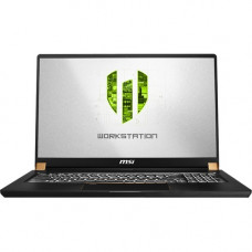 Micro-Star International  MSI WS75 9TJ-002 17.3" Mobile Workstation - 1920 x 1080 - Core i7 i7-9750H - 32 GB RAM - 512 GB SSD - Matte Black with Gold Diamond - Windows 10 Pro - NVIDIA Quadro T2000 with 6 GB - In-plane Switching (IPS) Technology, True