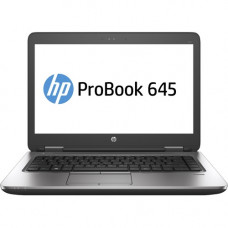 HP ProBook 645 G2 14" Notebook - 1920 x 1080 - AMD A-Series A10-8700B Quad-core (4 Core) 1.80 GHz - 8 GB Total RAM - 256 GB SSD - Windows 7 Professional - AMD Radeon R6 - English Keyboard - 10.25 Hours Battery Run Time - IEEE 802.11a/b/g/n/ac Wireles