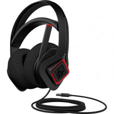 HP OMEN Headset - Stereo - Wired - Over-the-head - Binaural - Circumaural - Noise Cancelling Microphone - Black 6MF35AA#ABL