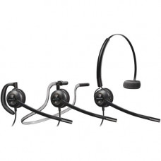 Plantronics EncorePro 540 Customer Service Headset - Mono - Wired - Over-the-ear, Over-the-head, Behind-the-neck - Monaural - Supra-aural - Noise Cancelling Microphone - TAA Compliance 88828-01