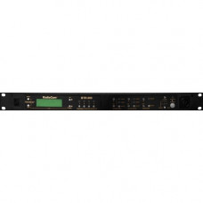 The Bosch Group RTS Two-Channel UHF Synthesized Wireless Intercom Base Station - Wired/Wireless - 1000 ft - Rack-mountable, Desktop - TAA Compliance BTR-800-A4