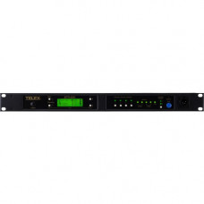 The Bosch Group RTS Narrow Band UHF Two-Channel Wireless Synthesized Base Station - Wired/Wireless - 1000 ft - Rack-mountable BTR-80N-FDR5