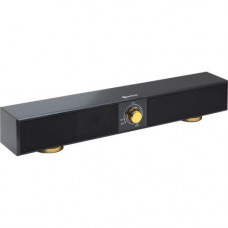 SYBA Connectland CL-SPK20149 2.0 Sound Bar Speaker - 5 W RMS - Surface-mountable - Black - 100 Hz - 20 kHz - LED Indicator CL-SPK20149