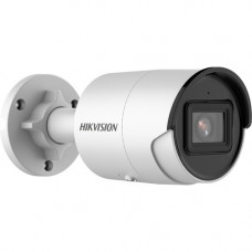 Hikvision AcuSense DS-2CD2083G2-IU 8 Megapixel 4K Network Camera - Color - Bullet - 131.23 ft Infrared Night Vision - H.264 BP, H.264 HP, H.265 (MP), H.265, H.264, Motion JPEG, H.265+, H.264+, H.264 (MP) - 3840 x 2160 - 2.80 mm Fixed Lens - CMOS - Junctio