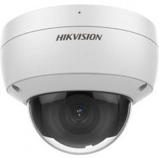 Hikvision AcuSense DS-2CD2183G2-IU 8 Megapixel 4K Network Camera - Color - Dome - 98.43 ft Infrared Night Vision - H.264 BP, H.264 (MP), H.264 HP, H.265 (MP), H.265, H.264, Motion JPEG, H.264+, H.265+ - 3840 x 2160 - 2.80 mm Fixed Lens - CMOS - Junction B