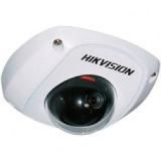 Hikvision DS-2CD2510F 1.3 Megapixel Network Camera - Color, Monochrome - H.264, Motion JPEG - 1280 x 960 - 4 mm - CMOS - Cable - Dome - TAA Compliance DS-2CD2510F