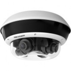 Hikvision PanoVu DS-2CD6D54FWD-Z 20 Megapixel Network Camera - 98.43 ft Night Vision - H.265, H.264, H.265+, H.264+, MJPEG - 2560 x 1920 - 12x Optical - CMOS - Wall Mount, Pendant Mount, Pole Mount, Corner Mount - TAA Compliance DS-2CD6D54FWD-Z