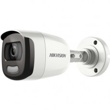 Hikvision ColorVu DS-2CE12HFT-F 5 Megapixel Surveillance Camera - Bullet - 131.23 ft Night Vision - 2560 x 1944 - CMOS - Junction Box Mount - TAA Compliance DS-2CE12HFT-F 3.6MM
