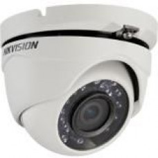 Hikvision DS-2CE56C2T-IRM 1.3 Megapixel Surveillance Camera - Color - 65.62 ft Night Vision - 1280 x 720 - 2.80 mm - CMOS - Cable - Dome - Wall Mount DS-2CE56C2T-IRM