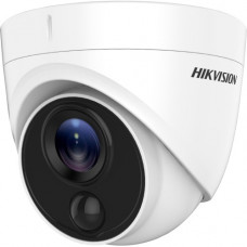 Hikvision DS-2CE71D0T-PIRL 2 Megapixel Surveillance Camera - Color, Monochrome - 65.62 ft Night Vision - 1920 x 1080 - 2.80 mm - CMOS - Cable - Turret - Wall Mount, Pole Mount, Corner Mount, Junction Box Mount, Ceiling Mount - TAA Compliance DS-2CE71D0T-P