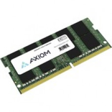 Axiom 32GB DDR4-3200 ECC SODIMM - TAA Compliant - For Notebook - 32 GB - DDR4-3200/PC4-25600 DDR4 SDRAM - 3200 MHz - TAA Compliant - ECC - SoDIMM - TAA Compliance AXG1020101286/1