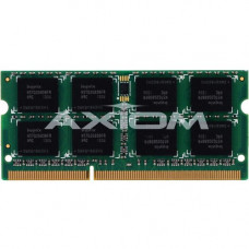 Axiom 8GB DDR3-1333 SODIMM for Apple # MB1333/8G-AX - 8 GB (1 x 8 GB) - DDR3 SDRAM - 1333 MHz DDR3-1333/PC3-10600 - Non-ECC - Unbuffered - 204-pin - SoDIMM MB1333/8G-AX