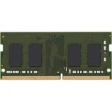 Kingston Memory Ram 8GB DDR4 SDRAM DDR4-3200/PC4-25600 DDR4 SDRAM CL22 1.20V Non-ECC Unbuffered 260pin SoDIMM KCP432SS6/8