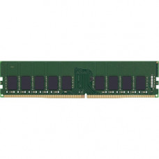 Kingston Server Premier 32GB DDR4 SDRAM Memory Module - For PC/Server - 32 GB - DDR4-2666/PC4-21333 DDR4 SDRAM - 2666 MHz Dual-rank Memory - CL19 - 1.20 V - ECC - Unbuffered, Unregistered - 288-pin - DIMM - Lifetime Warranty KSM26ED8/32HC