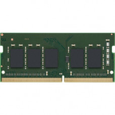 Kingston 8GB DDR4 SDRAM Memory Module - 8 GB - DDR4-3200/PC4-25600 DDR4 SDRAM - 3200 MHz Single-rank Memory - CL22 - 1.20 V - On-die ECC - Unregistered, Unbuffered - 260-pin - SoDIMM - Lifetime Warranty KSM32SES8/8HD