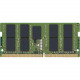 Kingston 32GB DDR4 SDRAM Memory Module - 32 GB - DDR4-3200/PC4-25600 DDR4 SDRAM - 3200 MHz Dual-rank Memory - CL22 - 1.20 V - ECC - Unbuffered - 260-pin - SoDIMM - Lifetime Warranty KTH-PN432E/32G