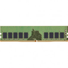 Kingston 16GB DDR4 SDRAM Memory Module - For Workstation - 16 GB - DDR4-3200/PC4-25600 DDR4 SDRAM - 3200 MHz Single-rank Memory - CL22 - 1.20 V - ECC - Unbuffered - 288-pin - DIMM - Lifetime Warranty KTL-TS432ES8/16G