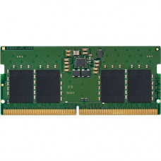 Kingston ValueRAM 8GB DDR5 SDRAM Memory Module - For Notebook - 8 GB (1 x 8GB) - DDR5-4800/PC5-38400 DDR5 SDRAM - 4800 MHz Single-rank Memory - CL40 - 1.10 V - Retail - Non-ECC - Unbuffered - 262-pin - SoDIMM - Lifetime Warranty KVR48S40BS6-8