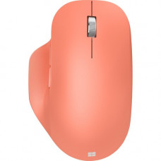 Microsoft Bluetooth Ergonomic Mouse - Wireless - Bluetooth - 2.40 GHz - Peach - Scroll Wheel - 5 Button(s) - 3 Programmable Button(s) - Right-handed Only 222-00033