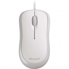 Microsoft Mouse - Optical - Cable - White - USB, PS/2 - 800 dpi - Scroll Wheel - 3 Button(s) - Symmetrical - REACH, RoHS, WEEE Compliance 4YH-00006