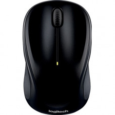 Logitech M317 Mouse - Optical - Wireless - Black - USB - Notebook - Scroll Wheel - 2 Button(s) - Symmetrical - TAA Compliance 910-003416