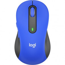 Logitech Signature M650 L Mouse - Optical - Wireless - Bluetooth/Radio Frequency - Blue - USB - 2000 dpi - Scroll Wheel - 5 Button(s) - 5 Programmable Button(s) - Large Hand/Palm Size 910-006232