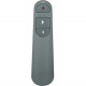 Targus Control Plus Dual Mode Antimicrobial Presenter with Laser - Laser - Wireless - Bluetooth - 2.40 GHz - Gray - USB AMP06704AMGL