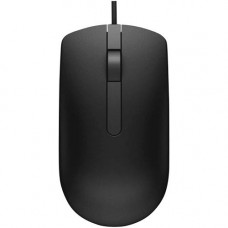 Dell Optical Mouse-MS116-Black - Optical - Cable - Black - USB - 1000 dpi - Scroll Wheel - 3 Button(s) MS116-BK