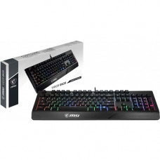 Micro-Star International  MSI VIGOR GK20 Gaming Keyboard - Cable Connectivity - USB 2.0 Interface - Windows - Membrane Keyswitch VIGOR GK20