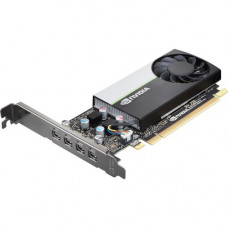 Lenovo NVIDIA T1000 Graphic Card - 4 GB GDDR6 - PCI Express 3.0 x16 - Mini DisplayPort 4X61E26088