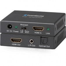 Comprehensive HDMI 18Gbps Audio Extractor - Functions: Audio Extraction, Audio De-embedding - Audio Line Out - 1 Pack CPA-HDA3
