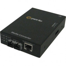 Perle S-1110-M1SC05D - 10/100/1000 Gigabit Ethernet Media and Rate Converter - 1 x Network (RJ-45) - 1 x SC Ports - 1000Base-BX, 10/100/1000Base-T - Rail-mountable, Rack-mountable, Desktop - REACH, RoHS, WEEE Compliance 05040864