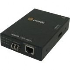 Perle S-1110-M2LC2 Media Converter - 1 x Network (RJ-45) - 1 x LC Ports - 1000Base-LX, 10/100/1000Base-T - Rail-mountable, Rack-mountable, Wall Mountable 05040994